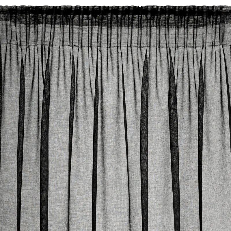 FIRANA GOTOWA DANI 1 NA TAŚMIE 140 X 250 CM CZARNY - EU_453877