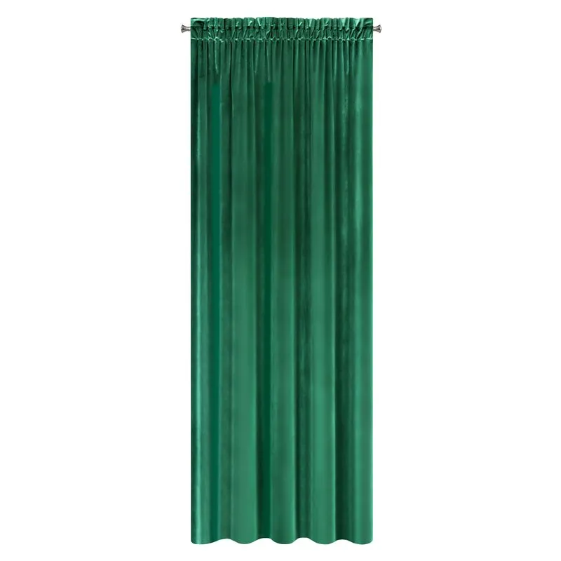 ZASŁONA GOTOWA SAMANTA NA TAŚMIE 140X300 CM ZIELONY - EU_374479