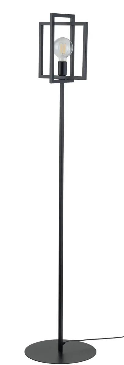 Lampa podłogowa EDEN czarna