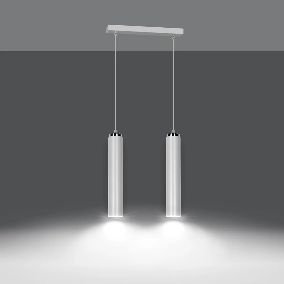 Lampa wisząca LUNA Biały 955/2 Lampa wisząca LUNA Biały 955/2