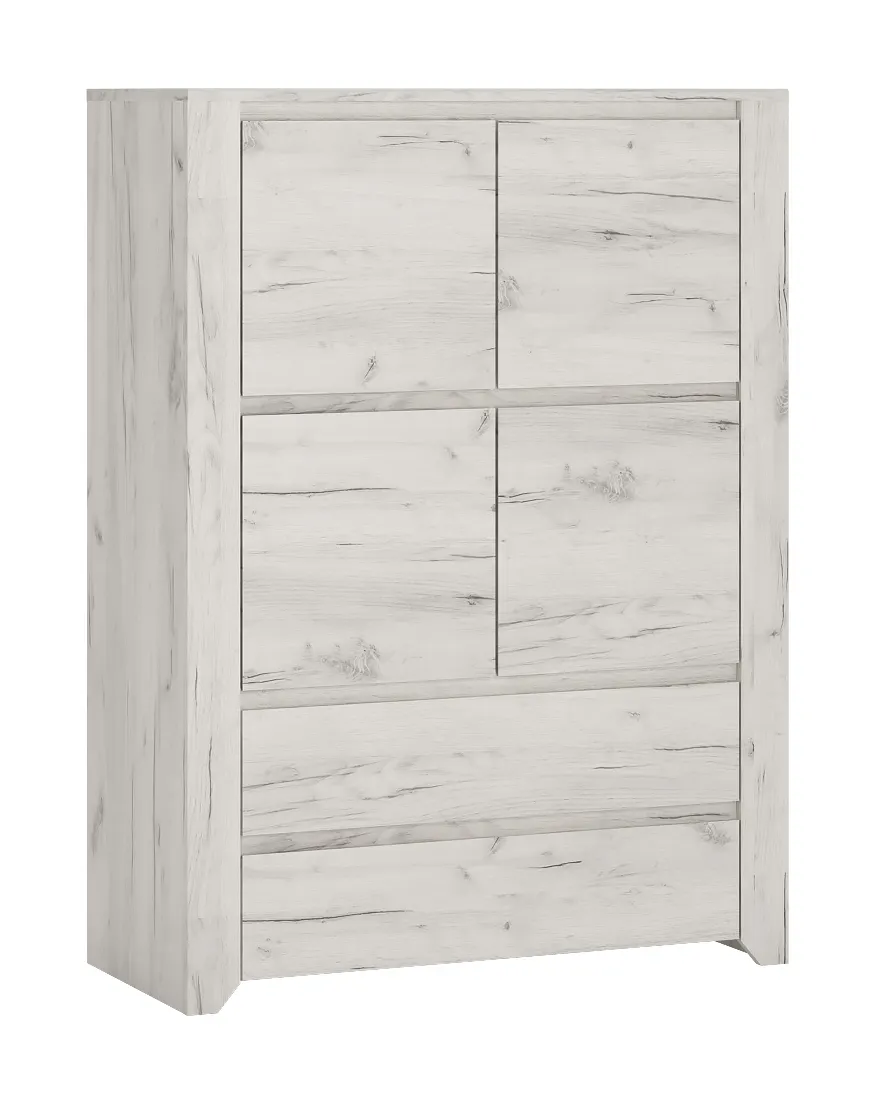 Komoda młodzieżowa z szufladami i szafką ANGEL 33 Komoda młodzieżowa z szufladami i szafką ANGEL 33