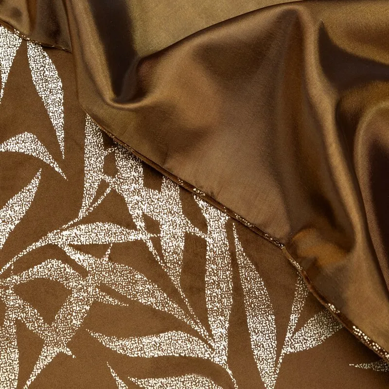 OBRUS BLINK 15 35 X 140 CM BRĄZOWY - EU_389924