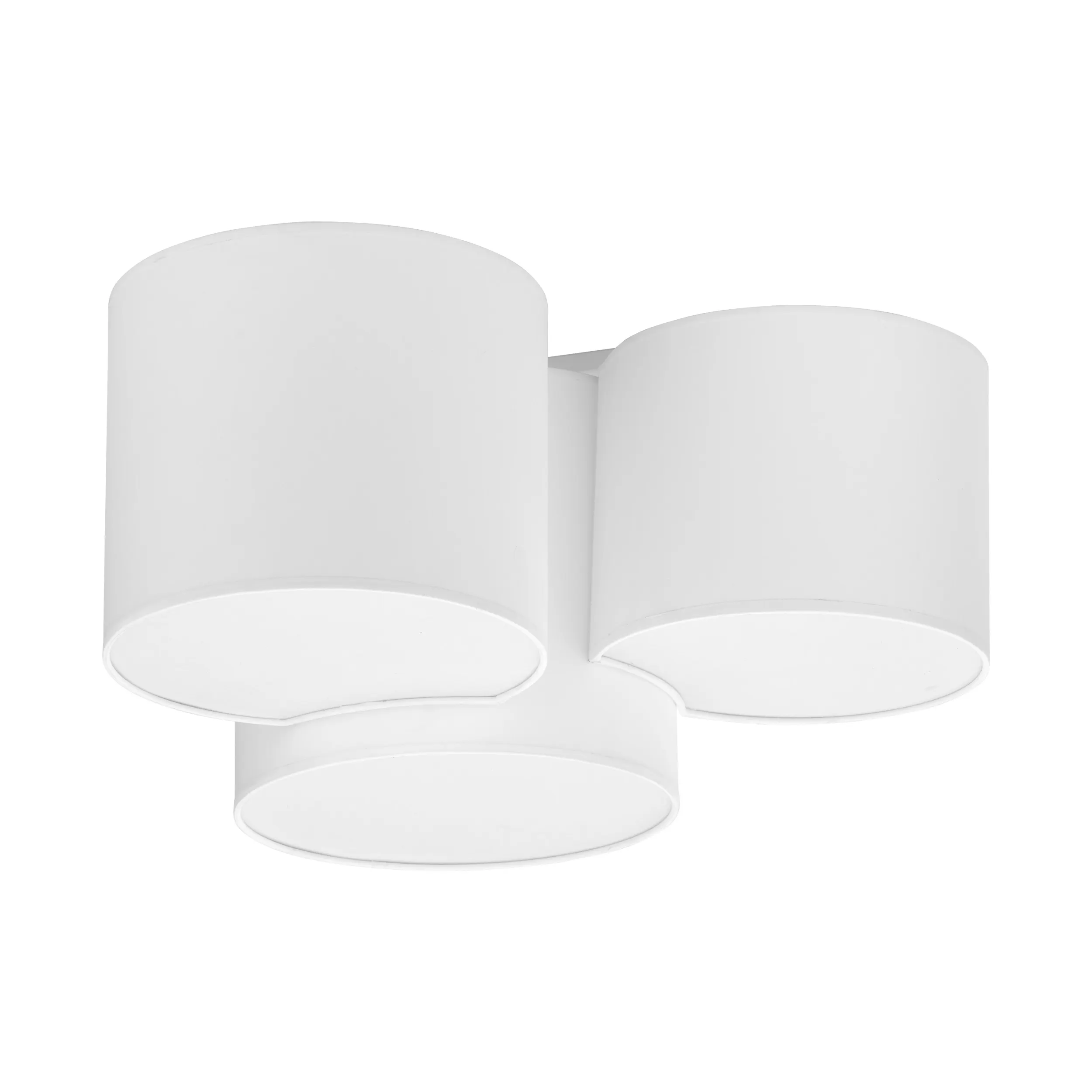 Lampa sufitowa MONA biała potrójna 54x42x30cm