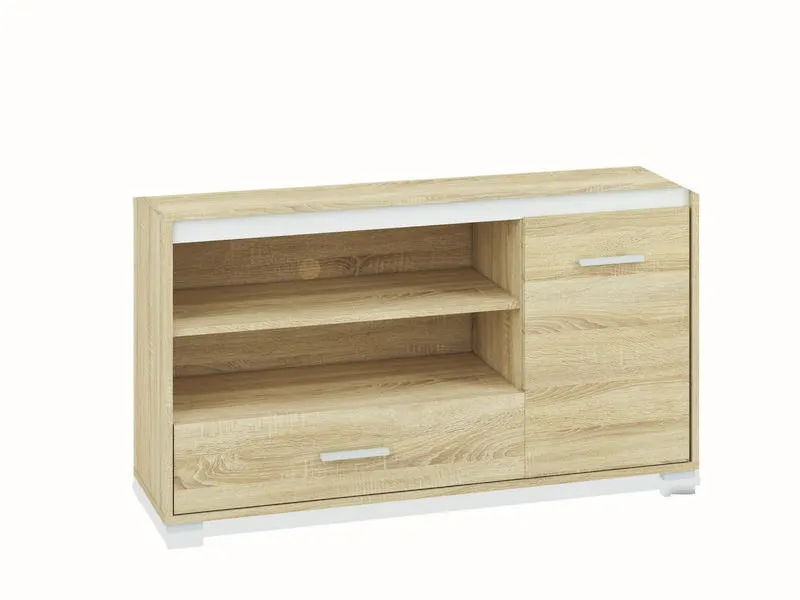 Szafka RTV z szafka i szufladą AVO 17 sonoma jasna - 1AVO17-001