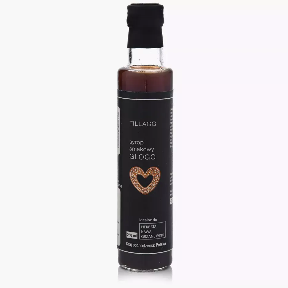 SYROP smakowy do kawy GLOGG porzeczka/cynamon 250 ML TILLAGG - ND_2221222