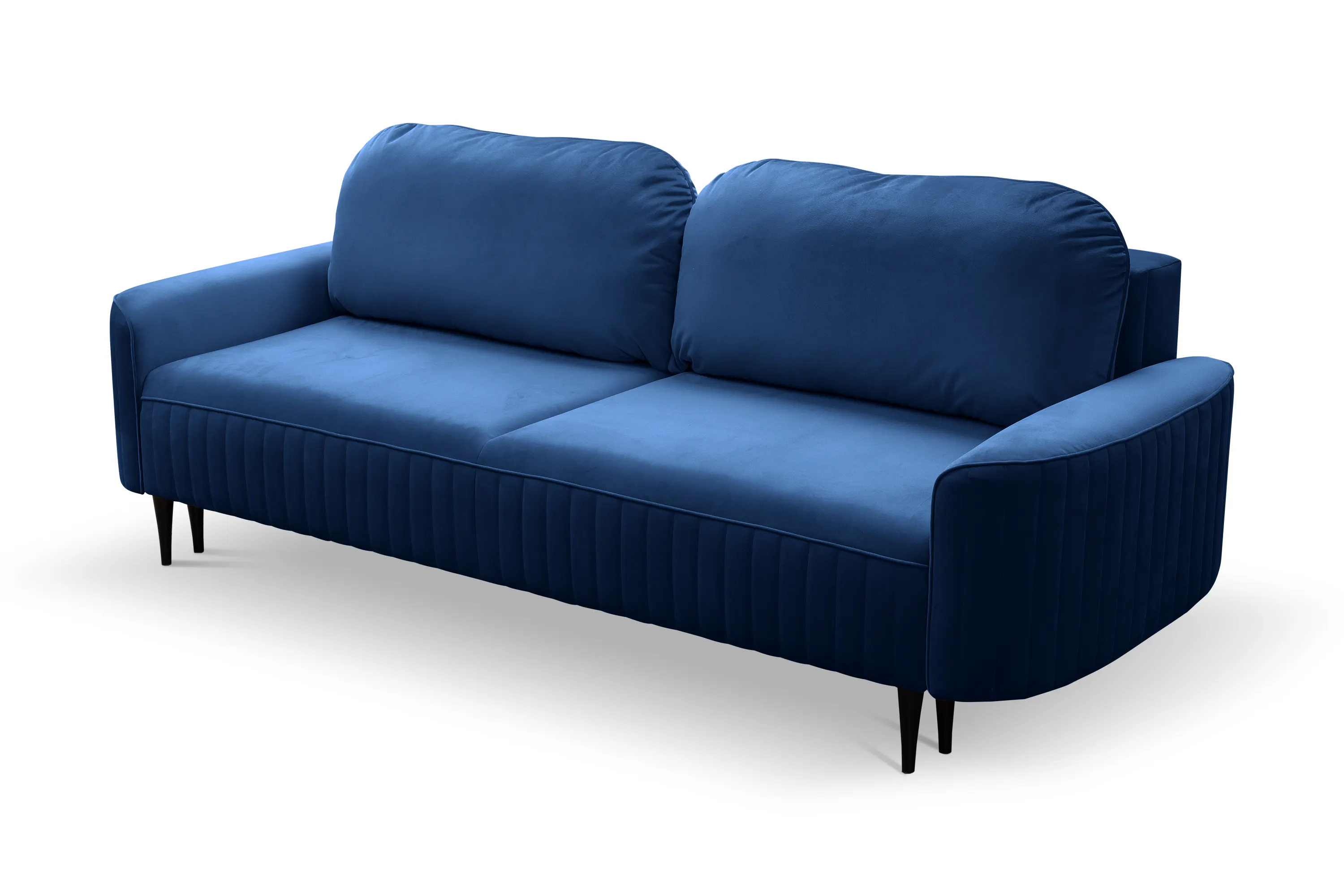 Sofa rozkładana z pojemnikiem VENA VELLUTO 244 cm granatowa - VENA_SO_VELLUTO25