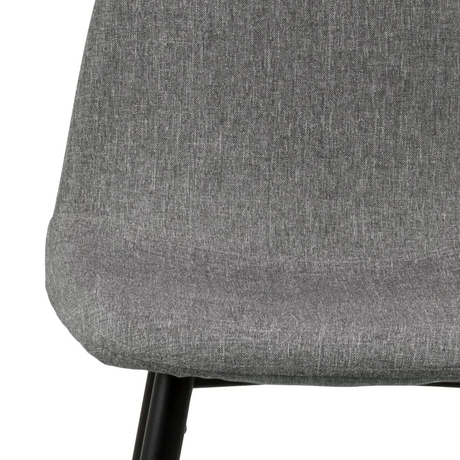 Hoker wysoki SAMANTA Jasnoszary, Czarny - H000017039