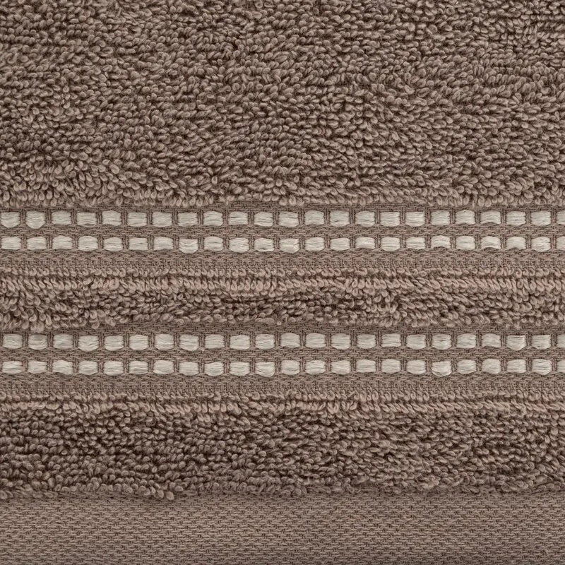 RĘCZNIK ALLY (09) 50 X 90 CM BRĄZOWY - EU_427624