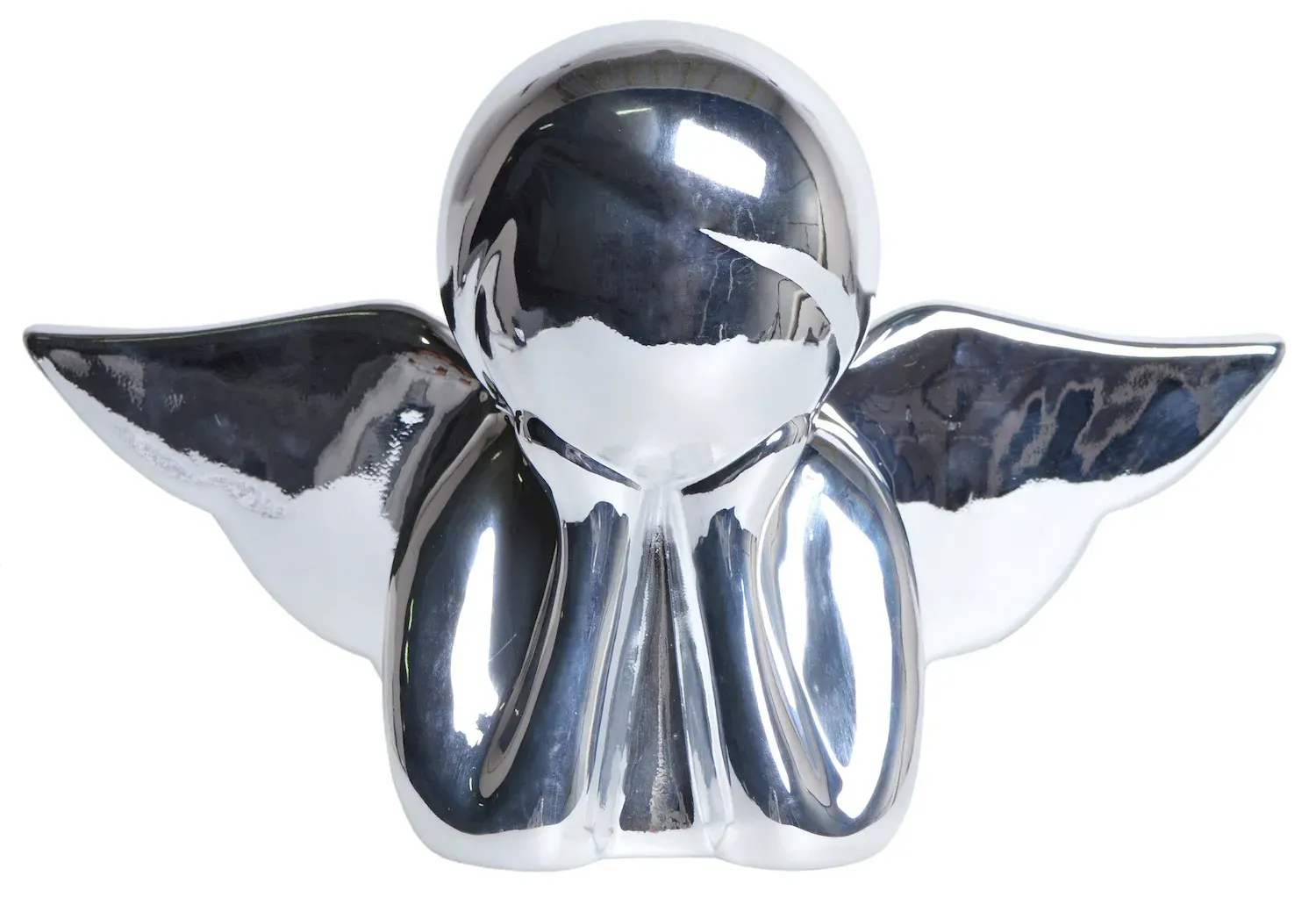 ANIOŁ ZE SKRZYDŁAMI mały srebrny ANIOŁ ZE SKRZYDŁAMI mały srebrny