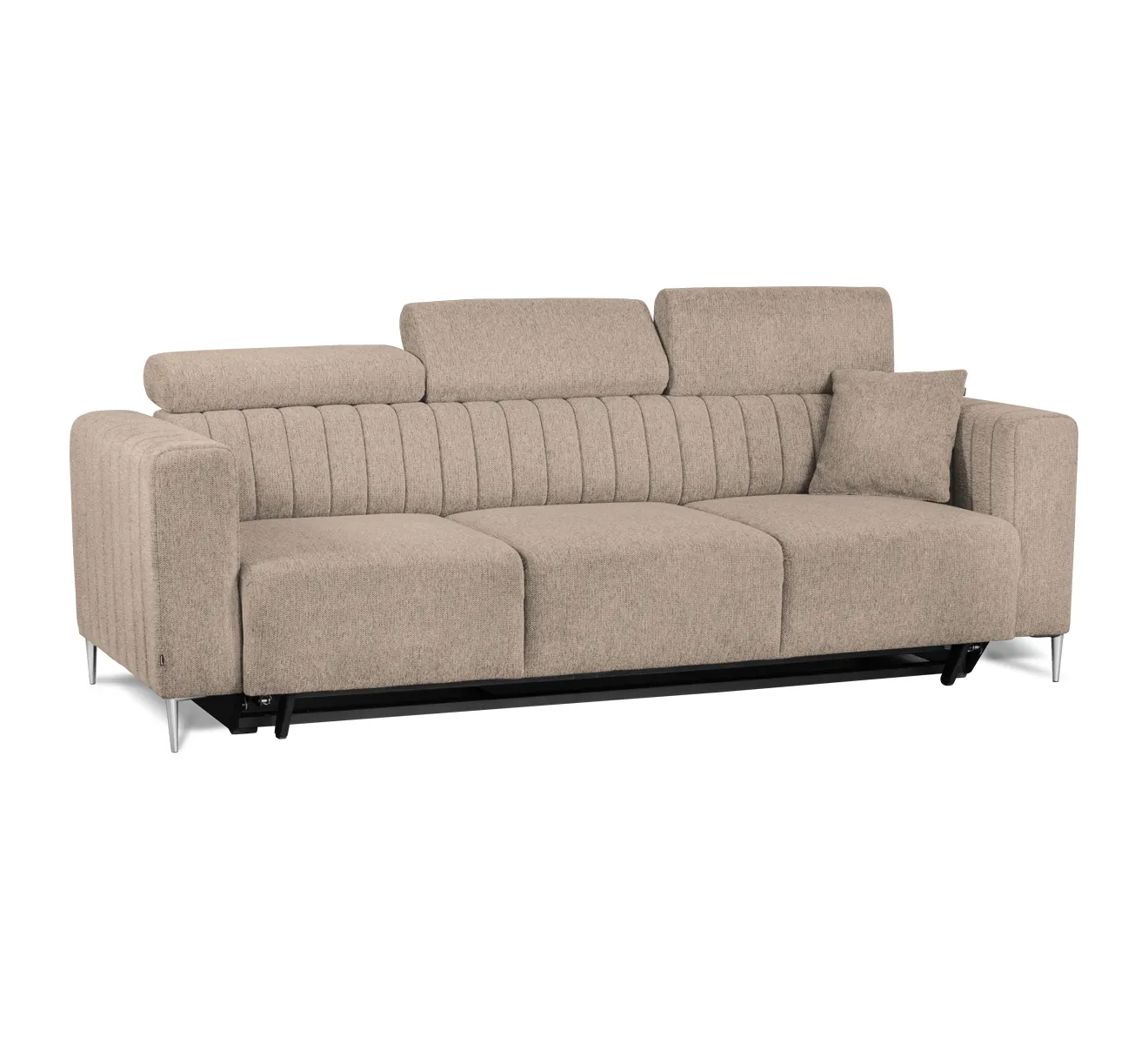 Sofa z funkcją spania   KOBE 3F ARAGON 20 beżowy