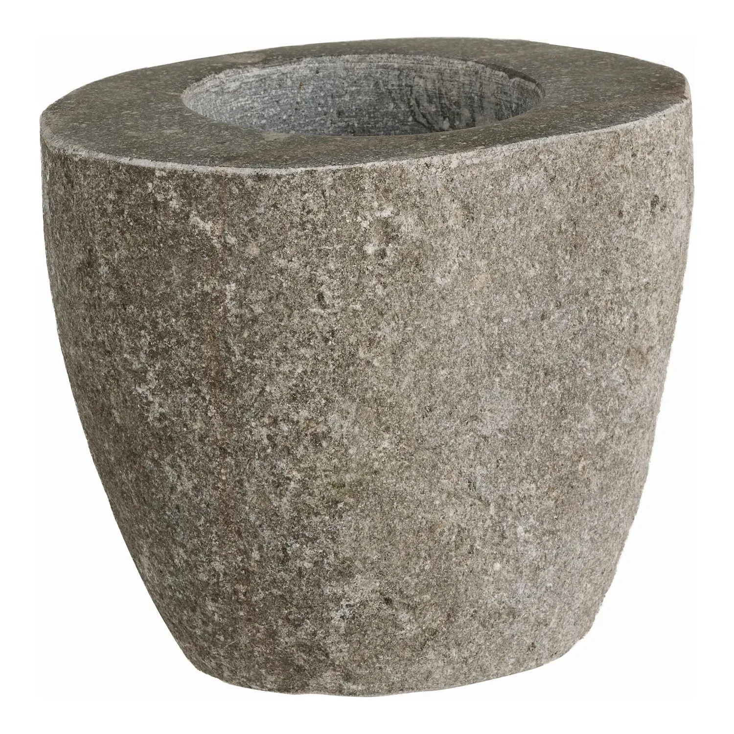 Gara Słoik do przechowywania, kamień rzeczny, naturalny, 9x10,5x10 cm Gara Słoik do przechowywania, kamień rzeczny, naturalny, 9x10,5x10 cm