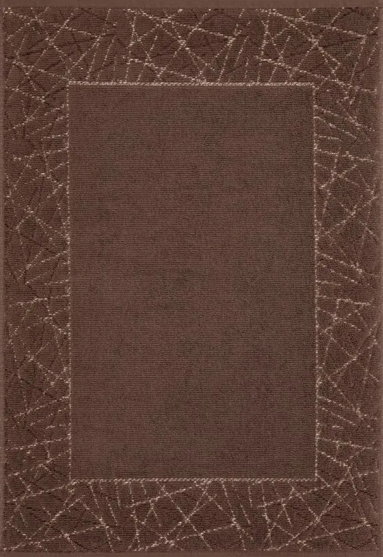DYWANIK ŁAZIENKOWY NIKA (04) 50 X 70 CM BRĄZOWY - EU_441896