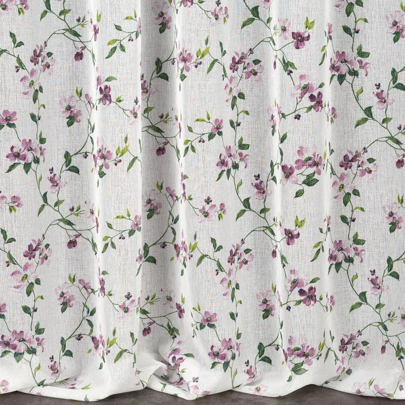 ZASŁONA GOTOWA DINA NA TAŚMIE 140X270 CM BIAŁY - EU_408980