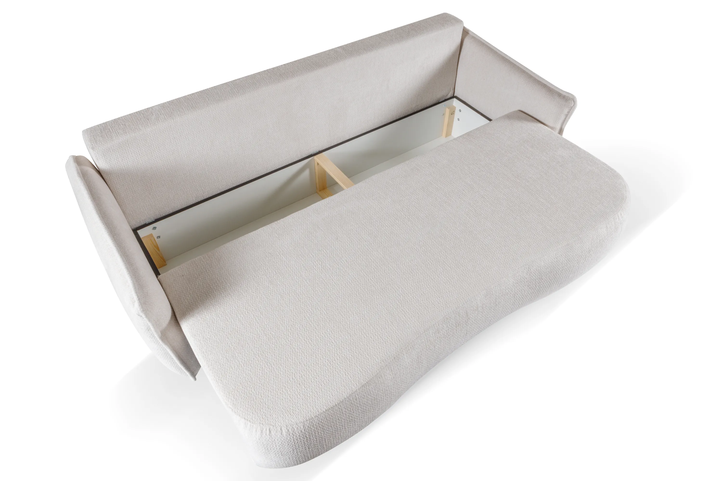 Sofa z funkcją spania Perugia Artico Nata beżowa - PERUGIA_ARTICO_NATA