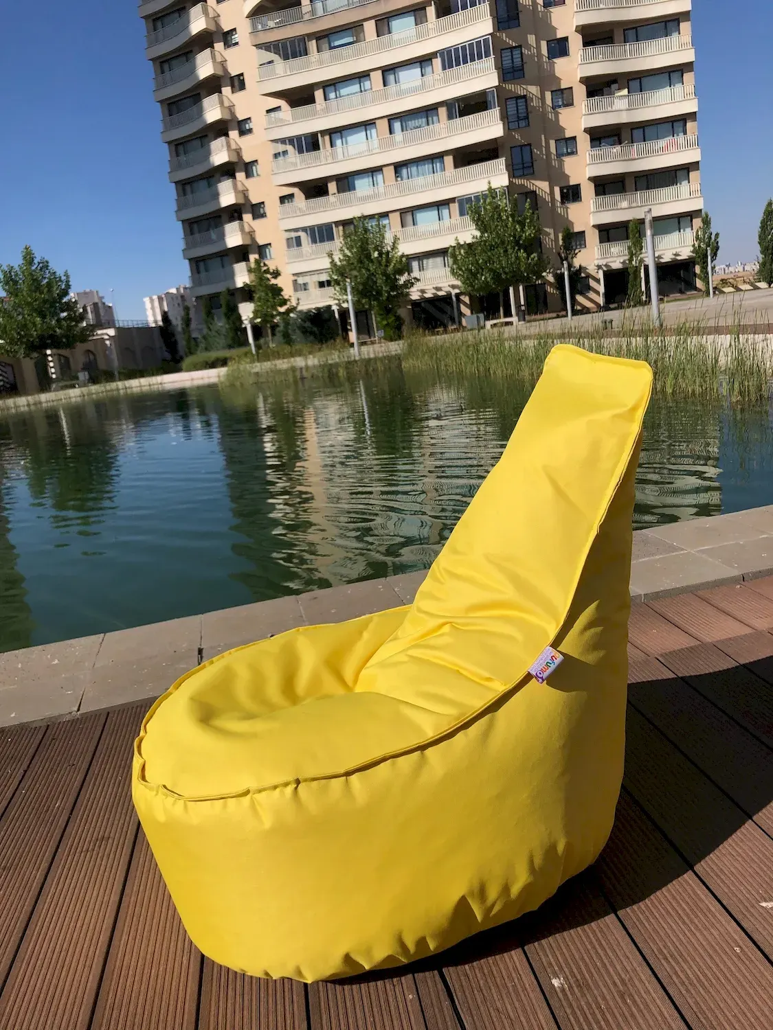 Pufa wodoodporna PFT1183 żółta - ASI_535PFT1183