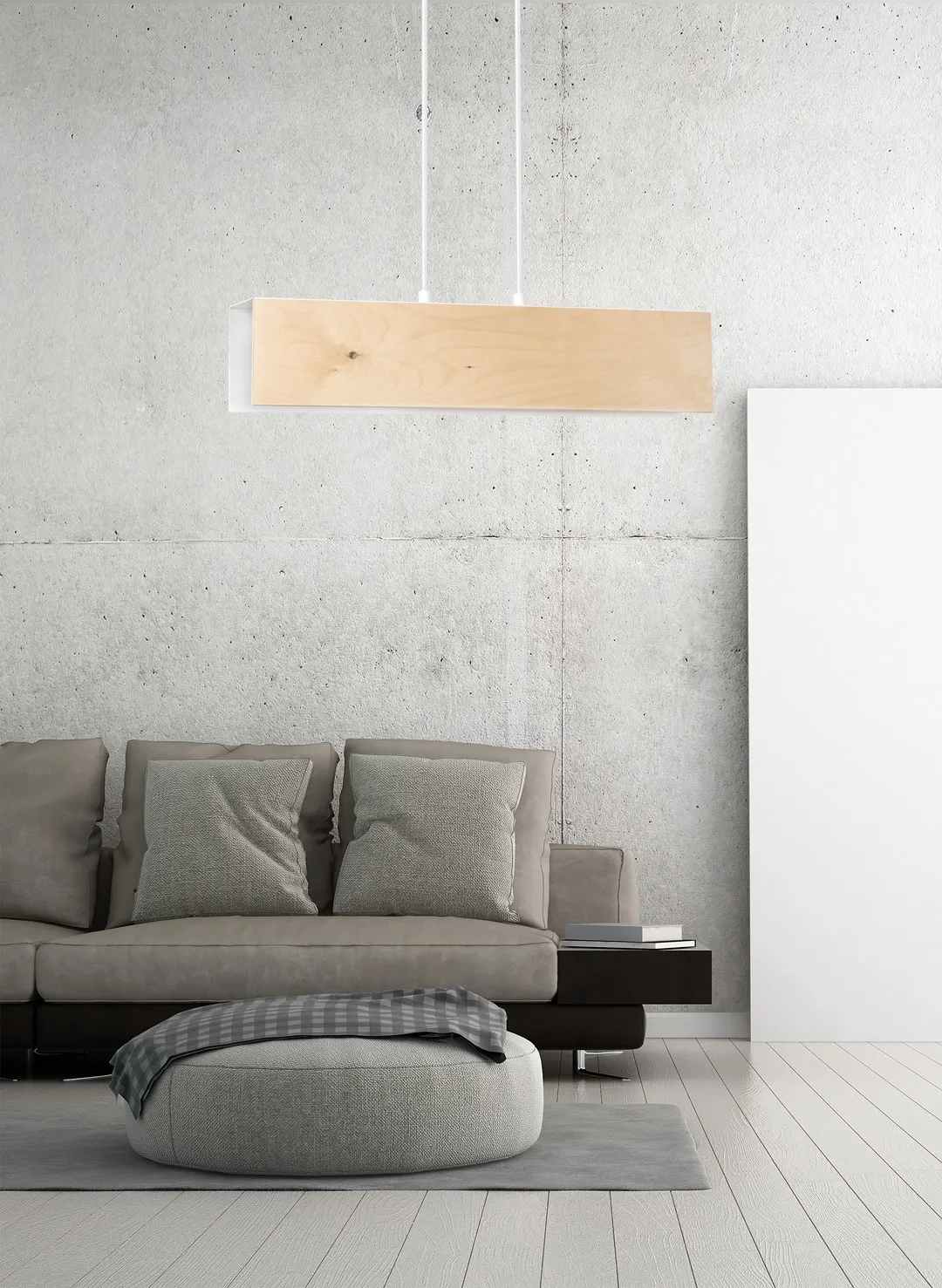 Lampa wisząca CARLO Biały 611/2 - 611/2