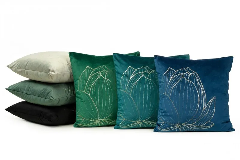 POSZEWKA BLINK 19 45 X 45 CM CIEMNOMIĘTOWY - EU_388607