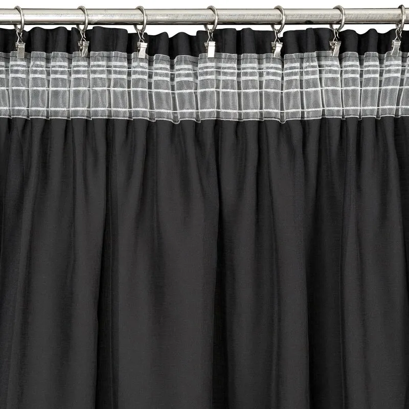 FIRANA GOTOWA DANI 1 NA TAŚMIE 140 X 250 CM CZARNY — zdjęcie 10