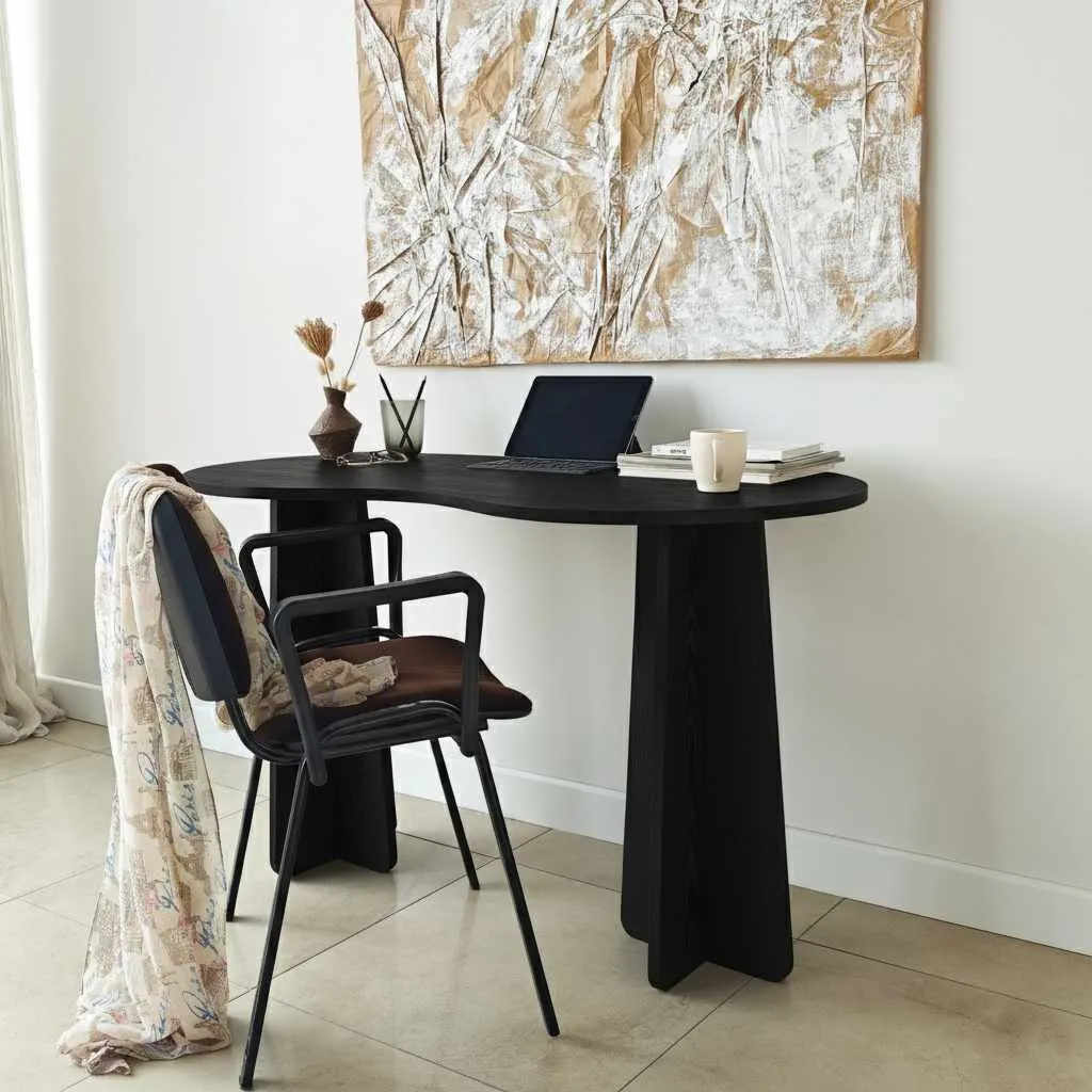 Biurko INFINI 60x120 cm czarne — zdjęcie 4