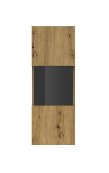 Witryna szklana wisząca AVA 95x36 dąb wotan - 24RCLM07