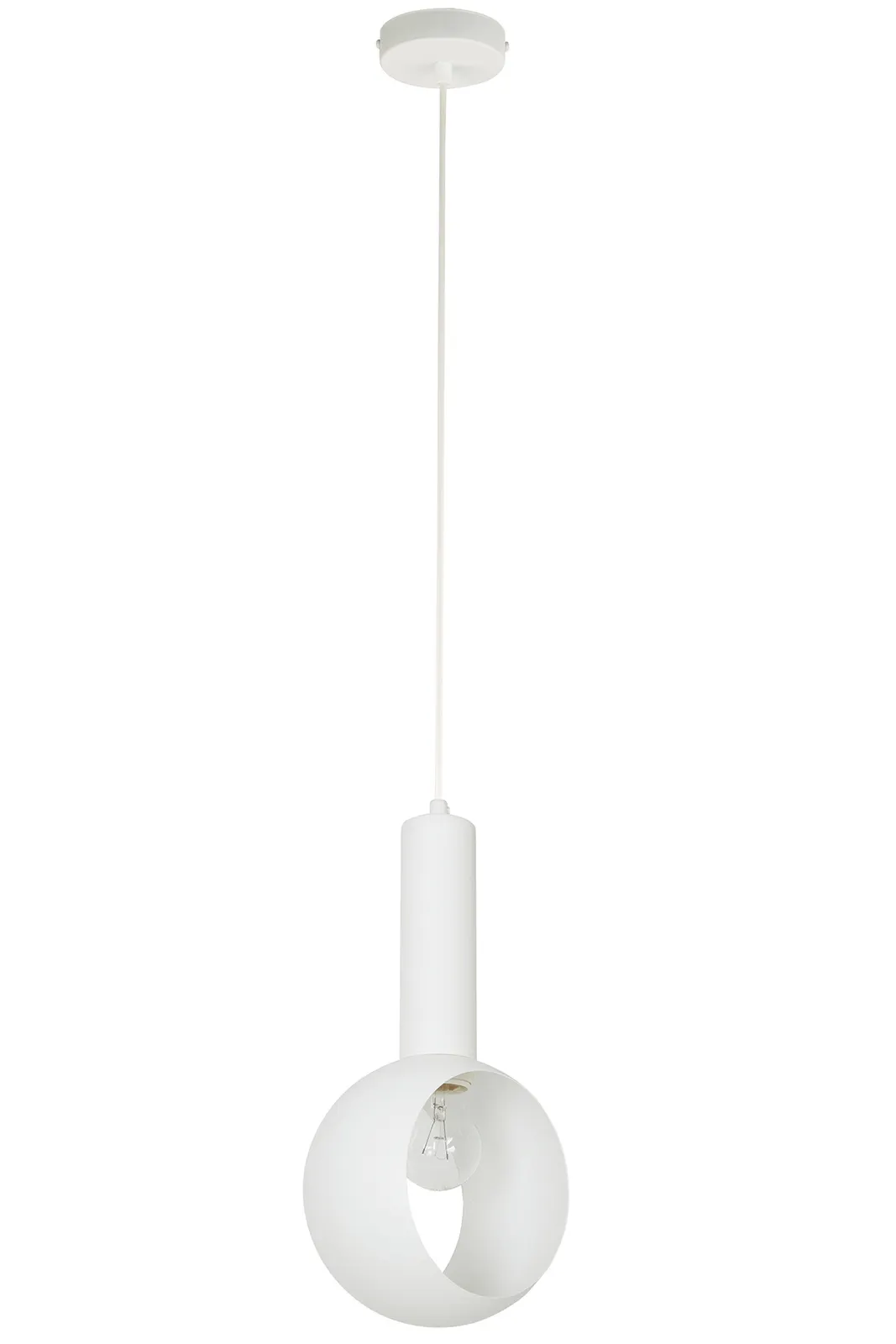 Lampa wisząca VITRUM biała