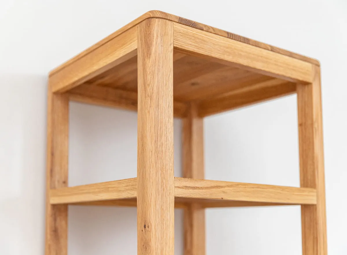 Regał dębowy Gialo 106x40x40 cm - 2SGIA28