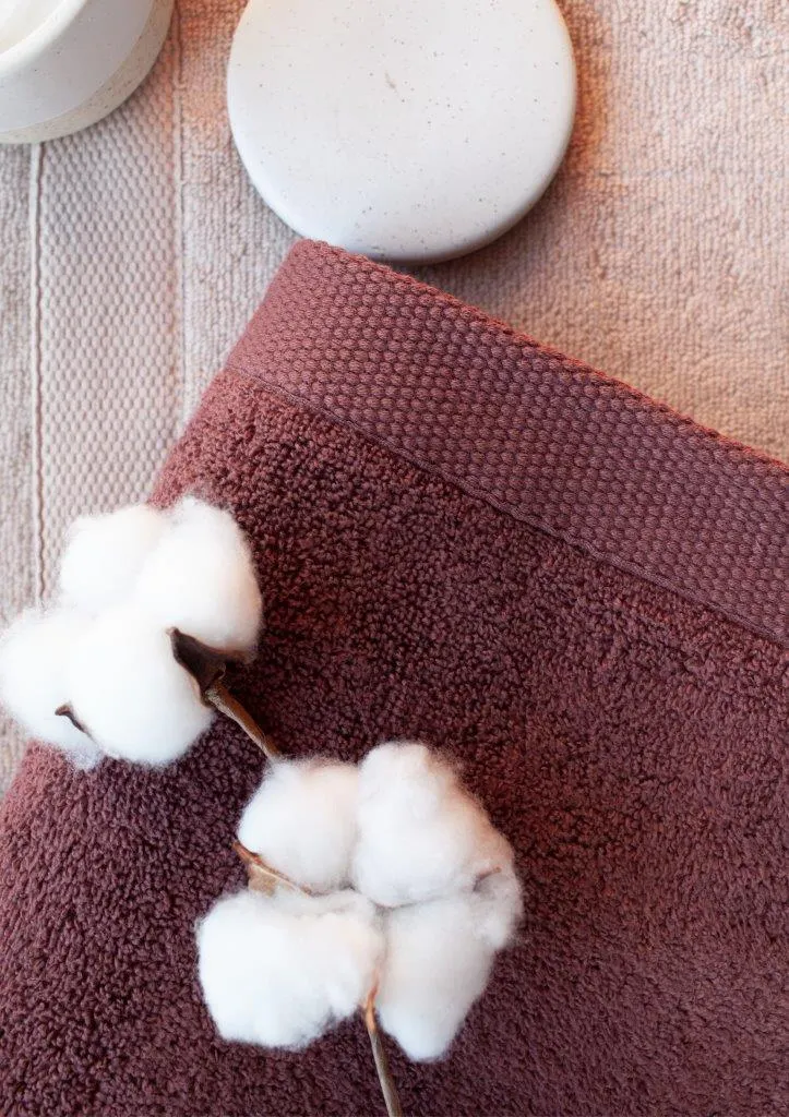 Ręcznik frotte MISTY 70x140 gramatura 450 ciemny brąz - FARO_29467