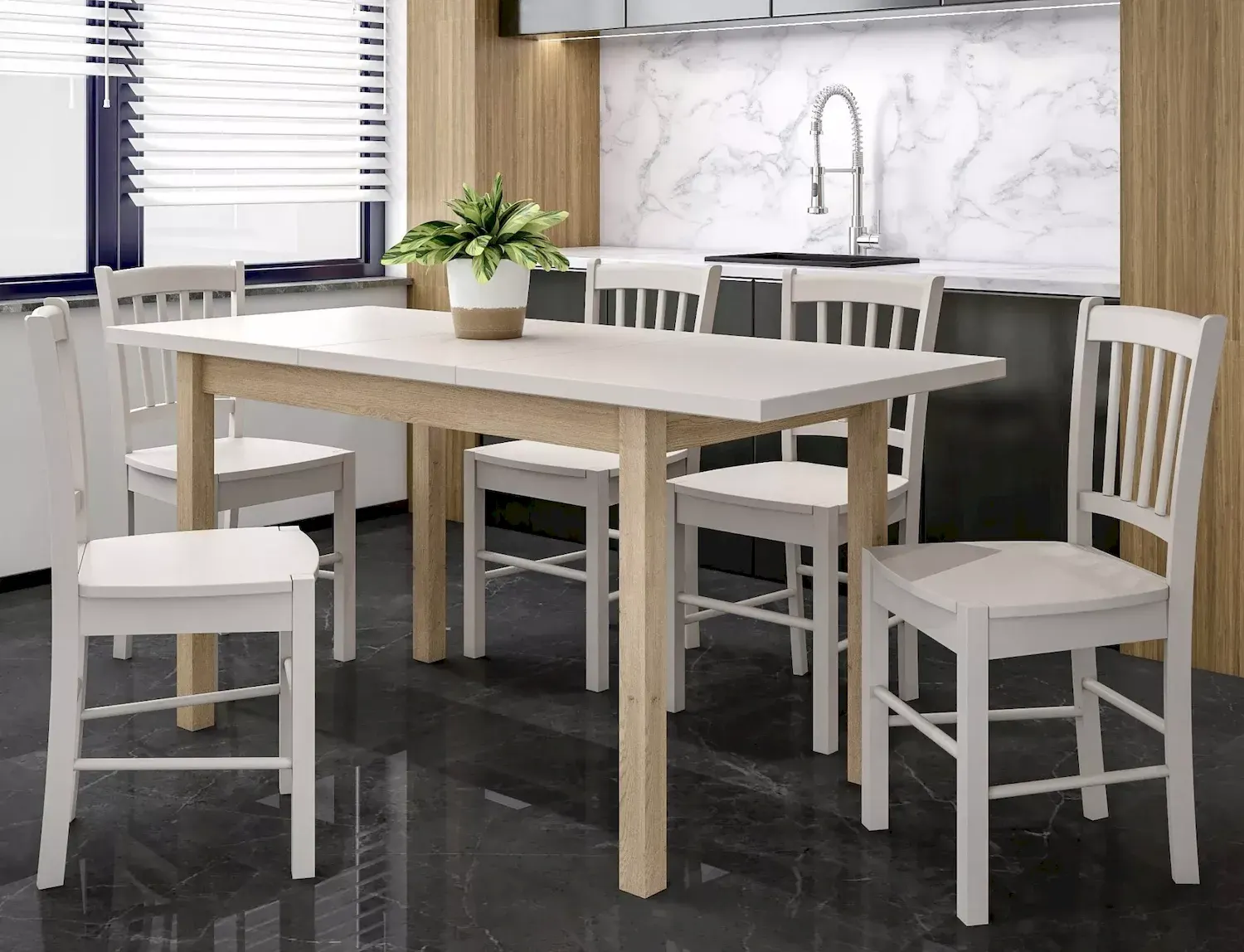 Stół rozkładany ADAM 90(125)x65 kaszmirowy dąb cremona torro Signal - ADAMKADCT90125