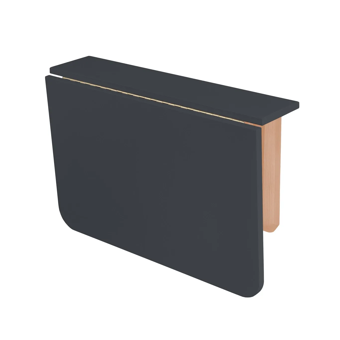 Stół ścienny opadający KLAPP 60x70cm grafitowy naturalny - RGBKLAPP6070_3