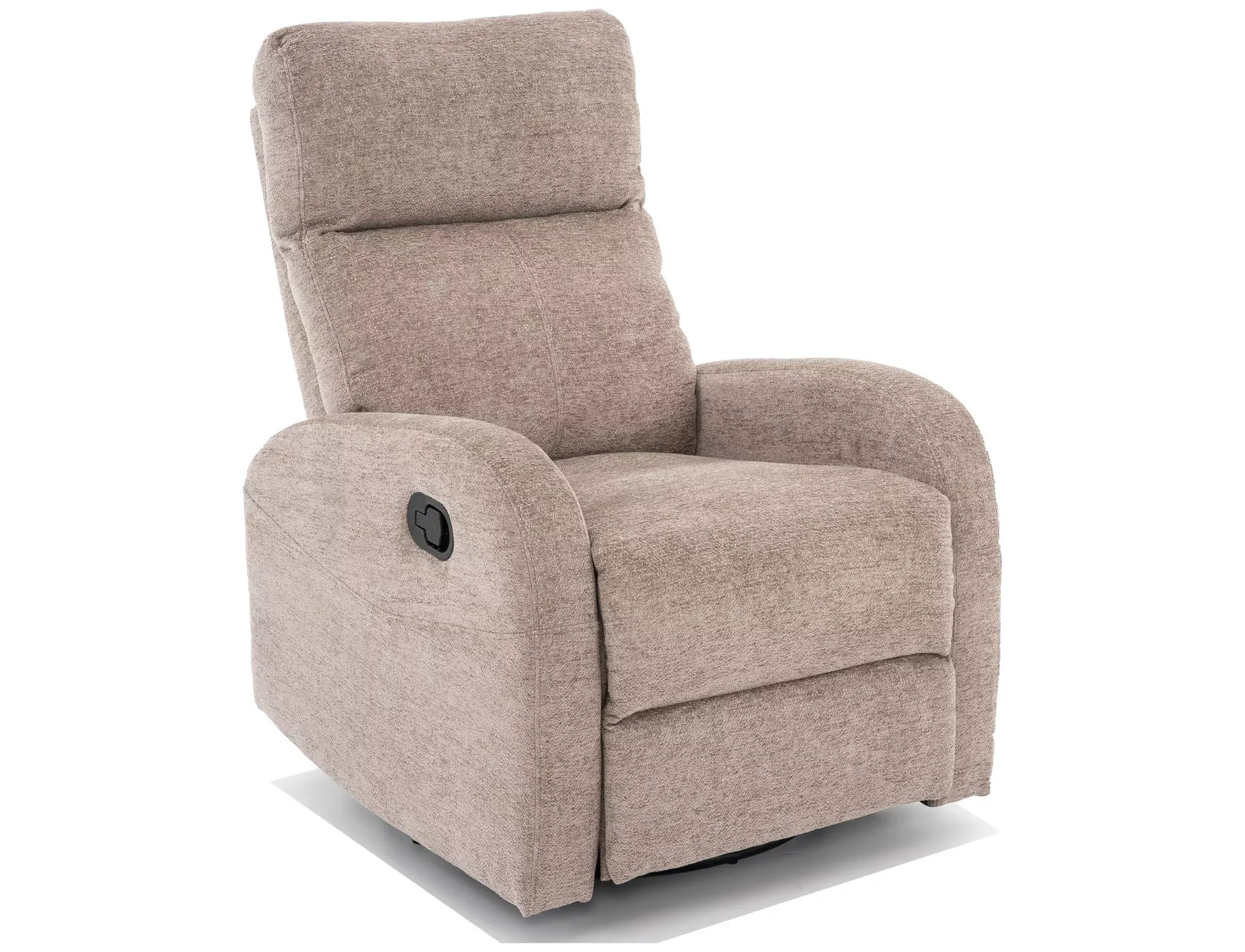 Fotel rozkładany obrotowy OLIMP RAVEN funkcja kołysania beżowy