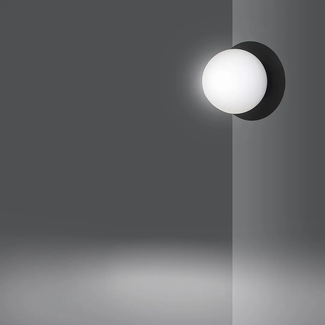 Kinkiet MINERVA Czarny 612/K1 - 612/K1