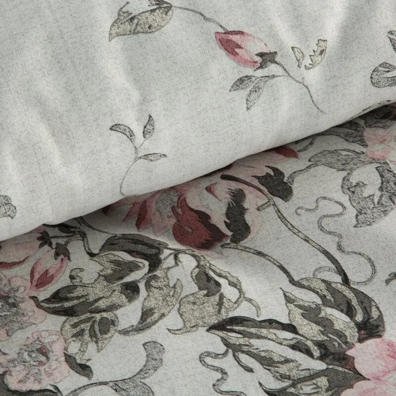 POŚCIEL D91 LEA 05 220 X 200 CM BIAŁY - EU_424318