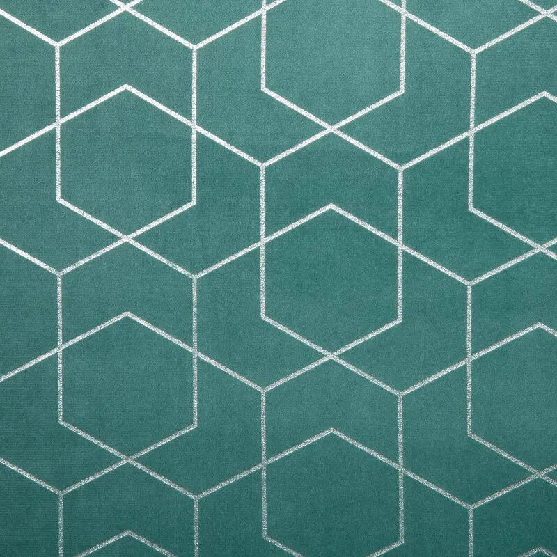 ZASŁONA GOTOWA MANDI 135X250 CM TURKUSOWY - EU_367189