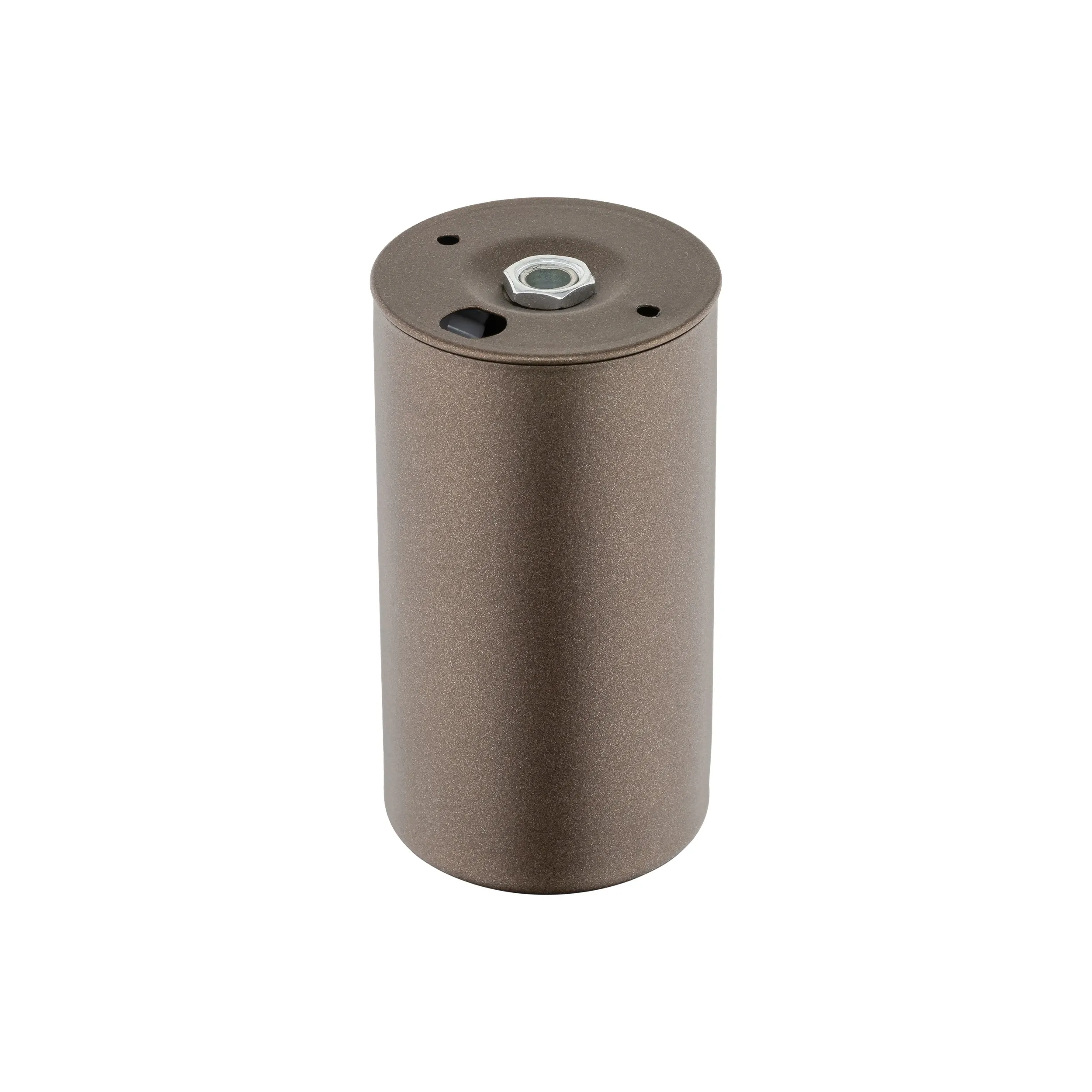 Plafon TOP brązowy metalowy okrągły 8x5cm - TK_5733