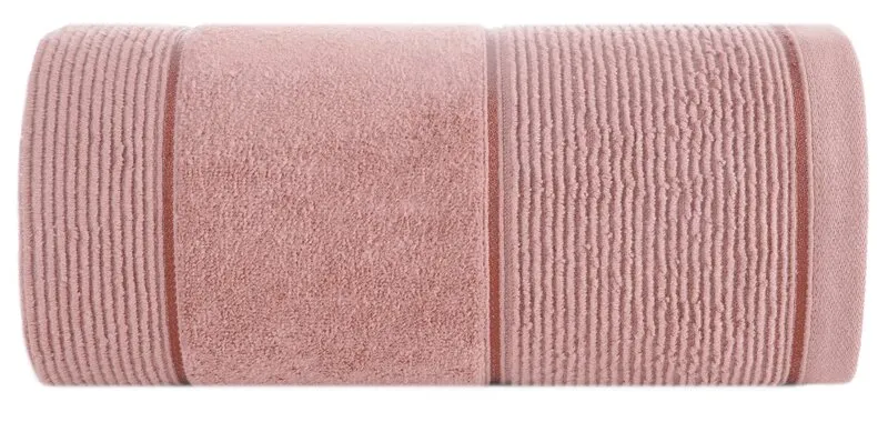 RĘCZNIK EMMA (05) 50 X 90 CM PUDROWY RÓŻ