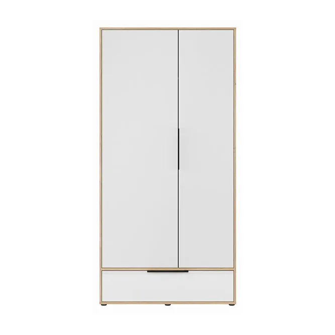 szafa, szafa/dwuskrzydłowa, drewniany frame, szuflada, meble