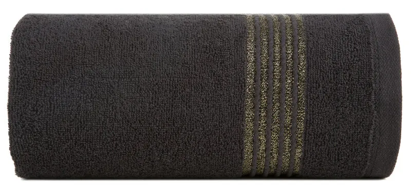 RĘCZNIK LILA (11) 50 X 90 CM CZARNY - EU_452984