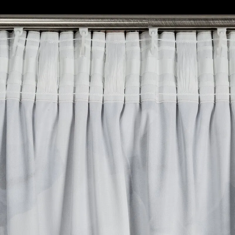 ZASŁONA GOTOWA LOTOS NA TAŚMIE 140X270 CM BEŻOWY - EU_410656