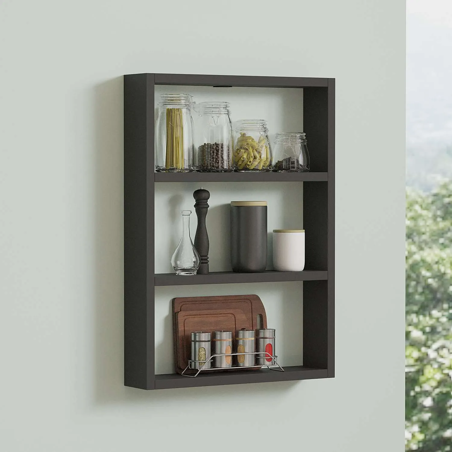 Półka ścienna PR1 AN 43cm antracyt - ASI_956LCS2722