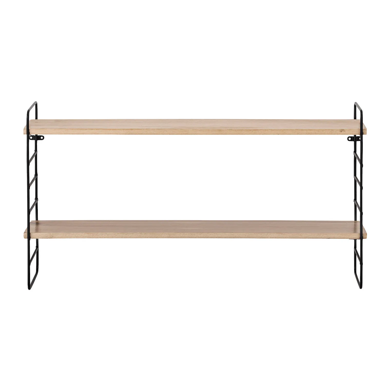 Półka ścienna NORTH 65 cm naturalny czarny Półka ścienna NORTH 65 cm naturalny czarny