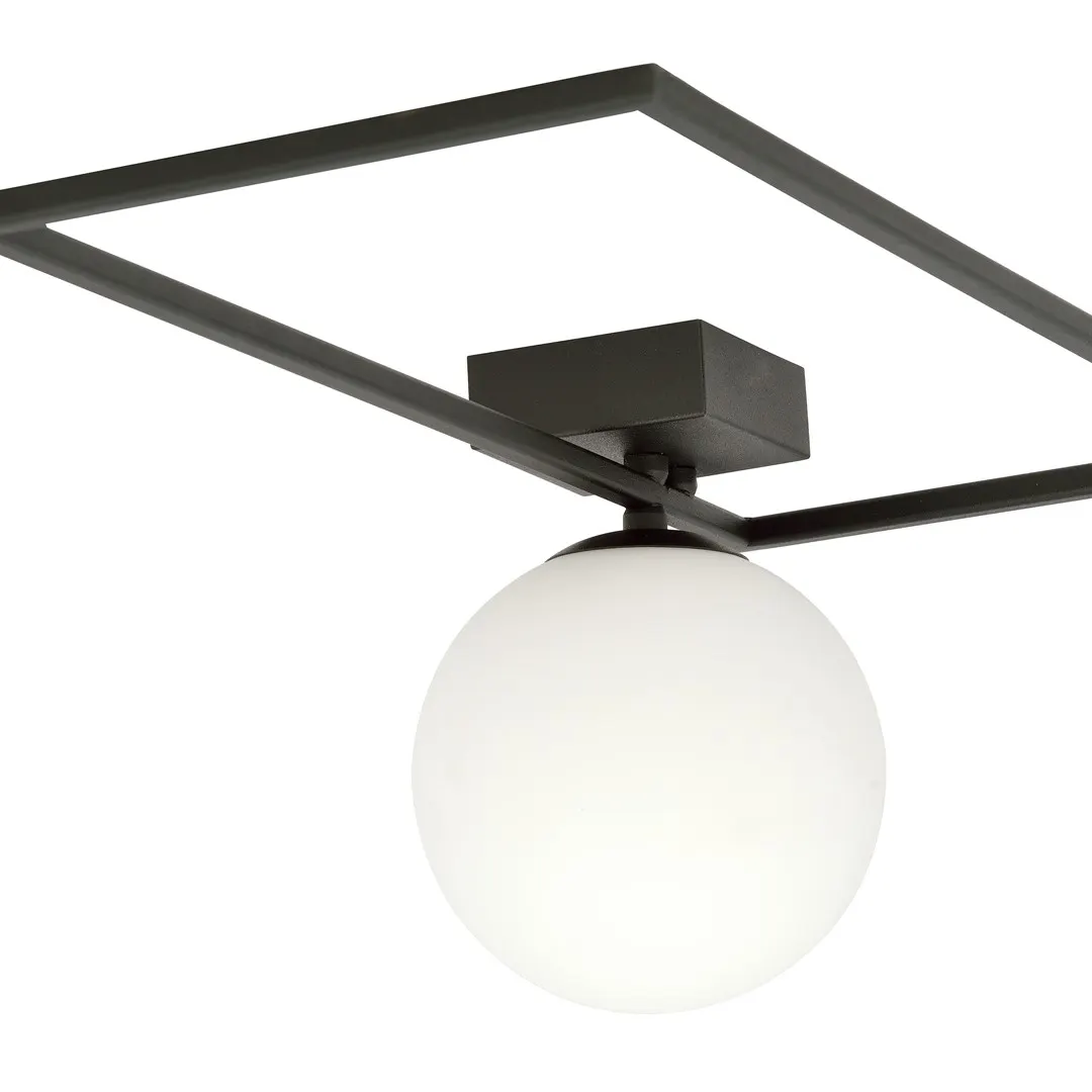 Lampa sufitowa IMAGO 1A czarny biały — zdjęcie 9
