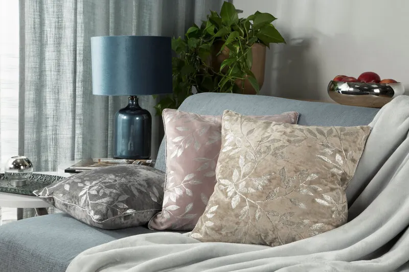 POSZEWKA VELVET 45 X 45 CM BEŻOWY - EU_439857