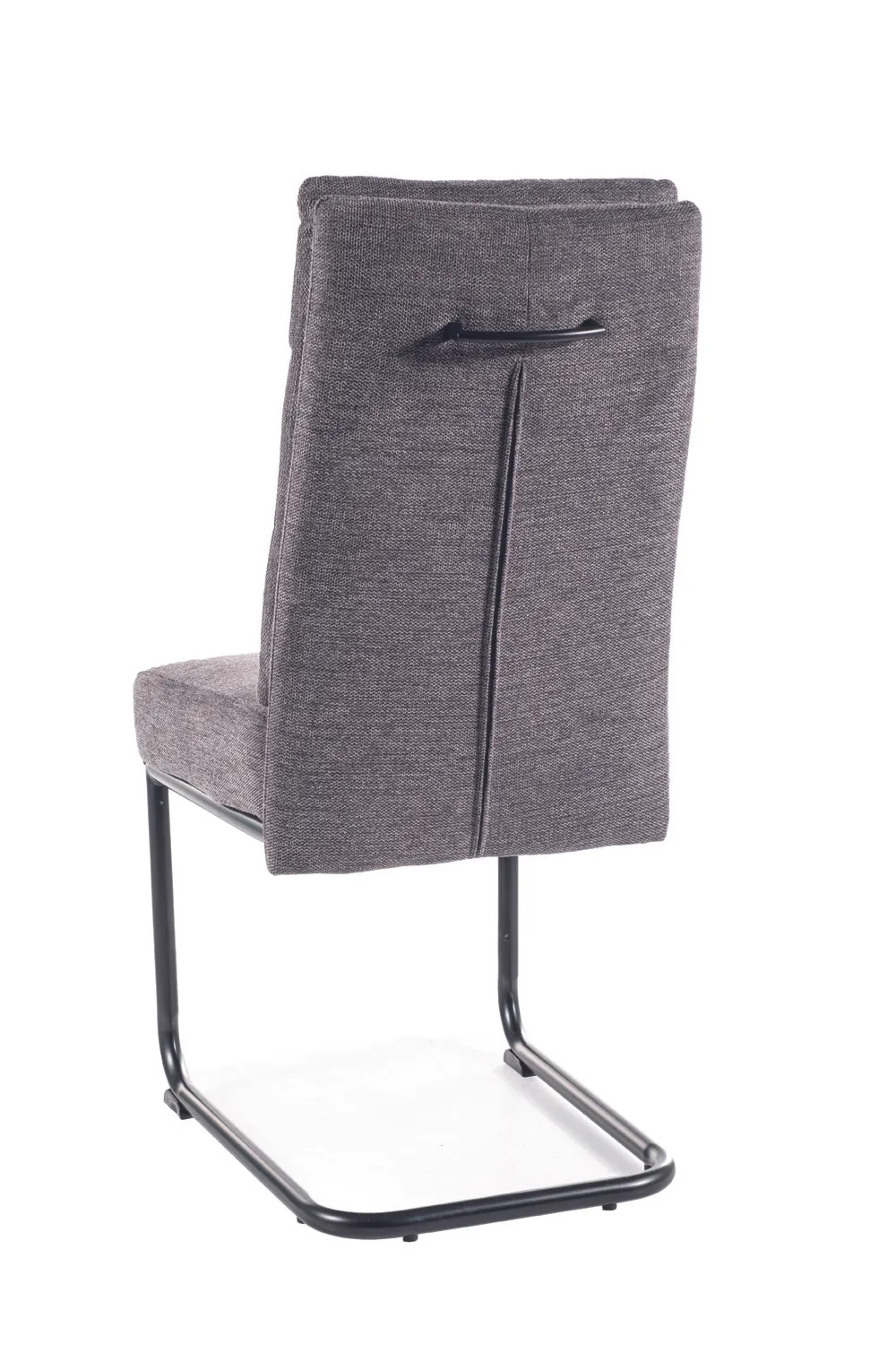 KRZESŁO BERRY BREGO CZARNY STELAŻ / C. SZARY 18 Signal - BERRYBRCCSZ