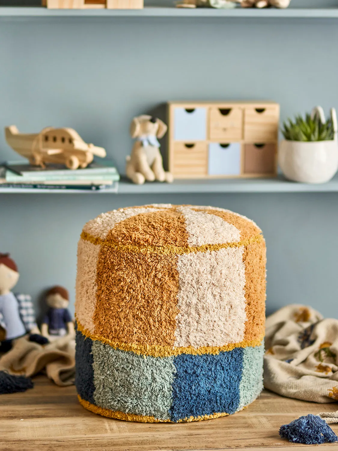 image dywan, pouf, patchwork, kolorowy, miękki