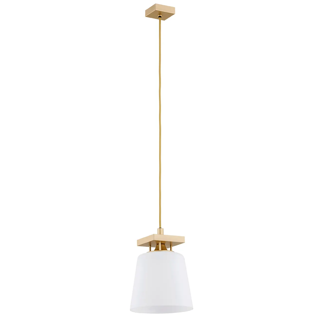 Lampa wisząca ARDEN złota opal 106x17cm - 8261