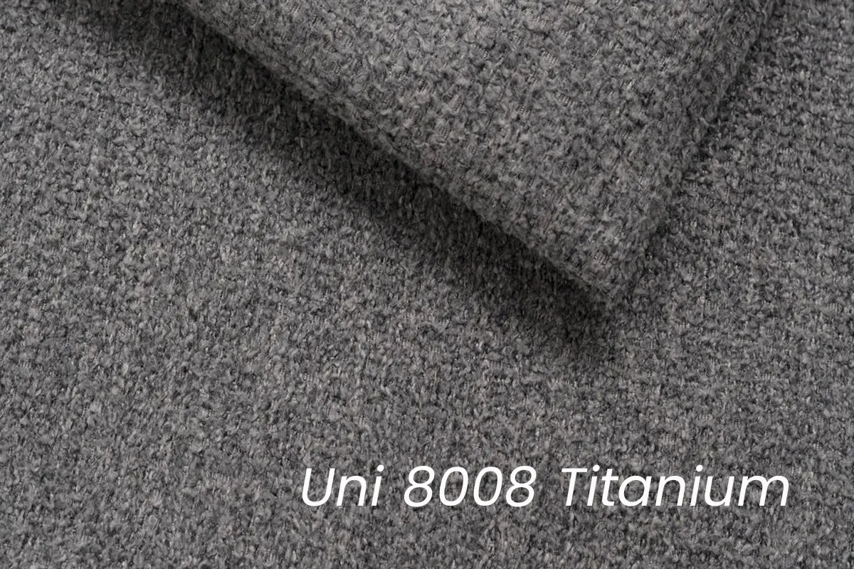 Sofa z funkcją spania MELORIA tkanina Uni 8008 szara - B_161809