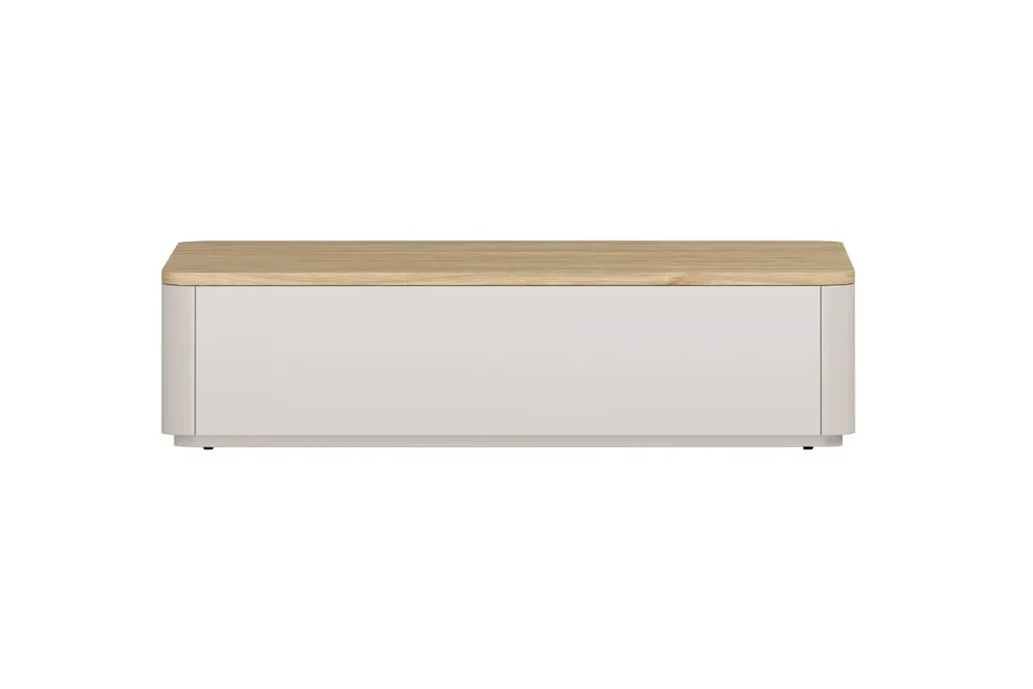 Stolik kawowy z 2 szufladami ELIVO 60x100cm cashmere dąb olejowany — zdjęcie 2