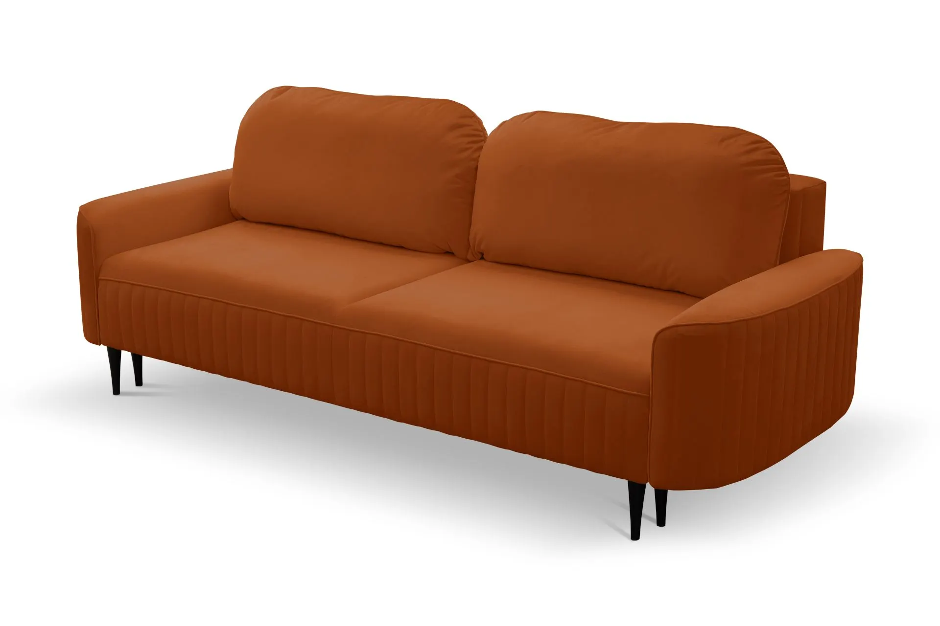 Sofa rozkładana z pojemnikiem VENA VELLUTO 244 cm ceglasta - VENA_SO_VELLUTO33