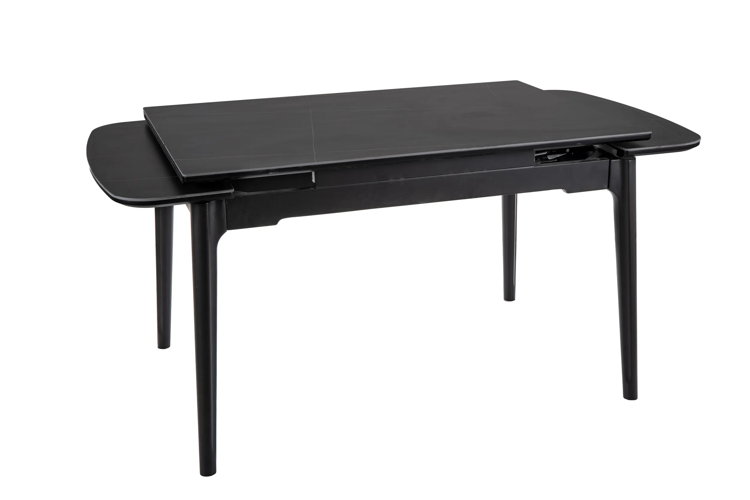 Stół rozkładany ceramiczny SENTO 120(180)x80 czarny - SENTOC120