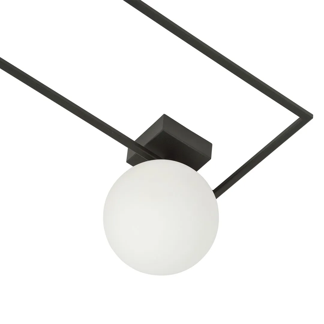 Lampa sufitowa IMAGO 1A czarny biały — zdjęcie 8